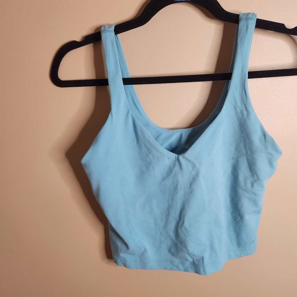 Lululemon Align Tank Top Tidal Teal (?)Size 8 W1DUDS